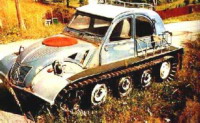 Citroen 2CV a chenilles